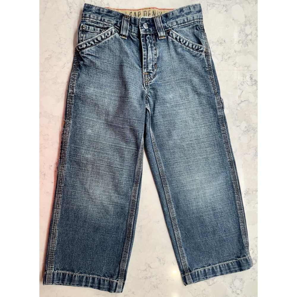 Gap Denim Kids Carpenter Jeans Size‎ 5 Regular